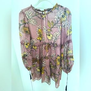 FOR LOVE & LEMONS mini floral dress